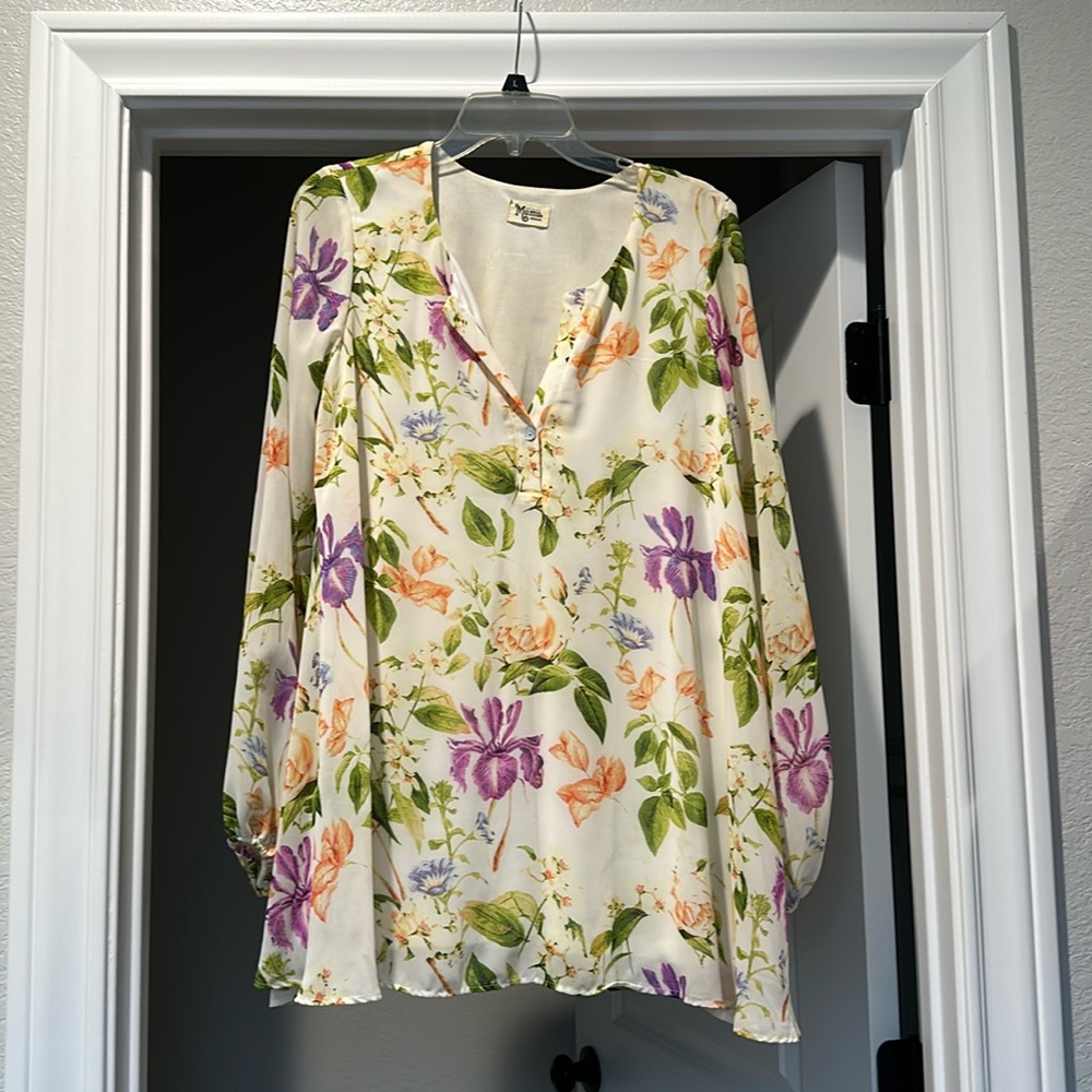 Show me your mumu Jamie tunic in flower press